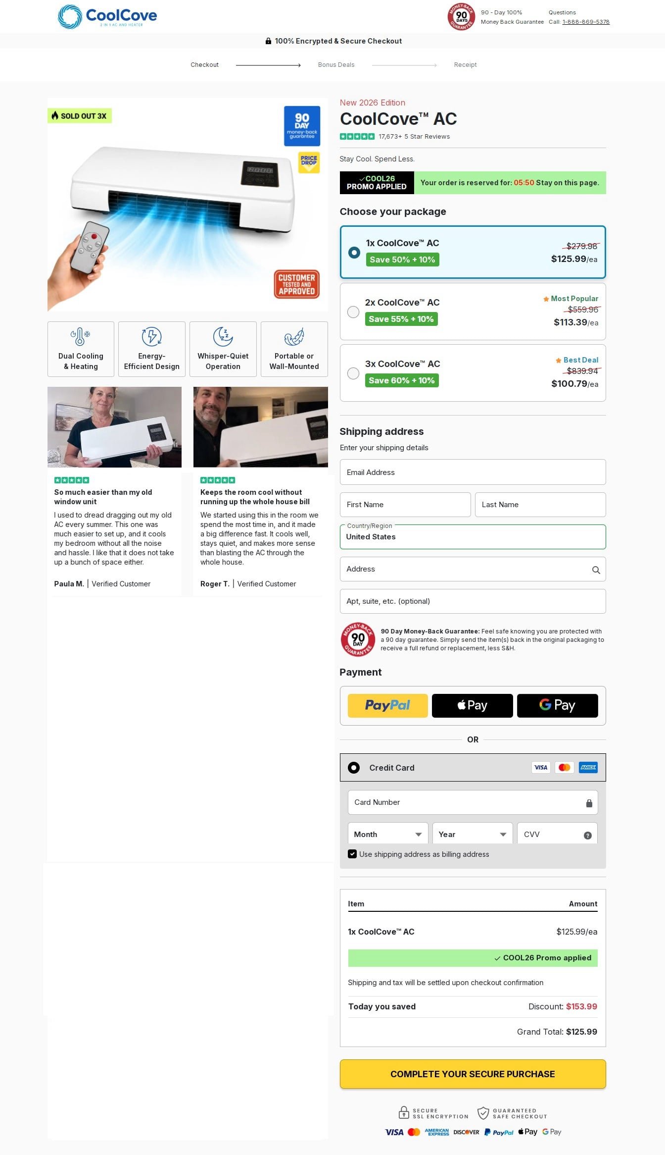 Coolcove Air Conditioner Price